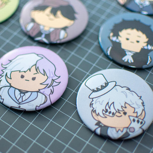 bungou stray dogs buttons