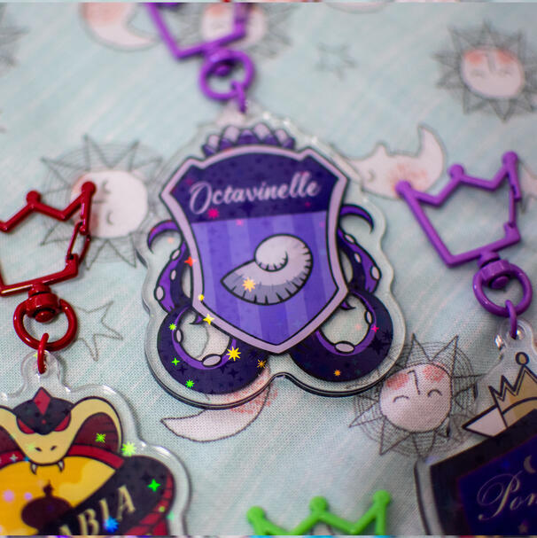 twisted wonderland - octavinelle keychain