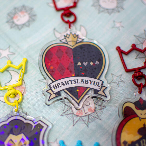 twisted wonderland - heartslabyul keychain