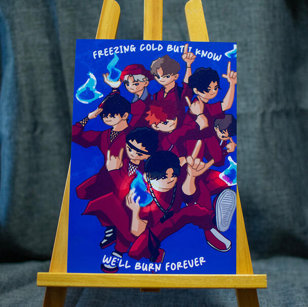 stray kids thunderous print